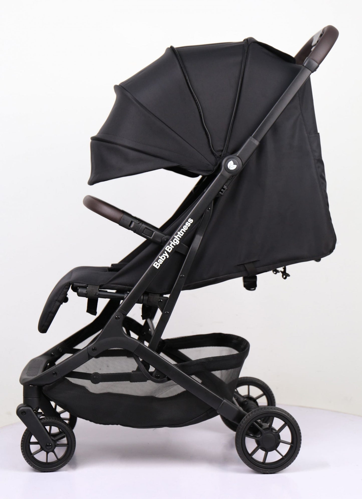 Travel Pram – AirGo Lightweight Stroller with ISOFIX Booster Seat (Black) - image 3