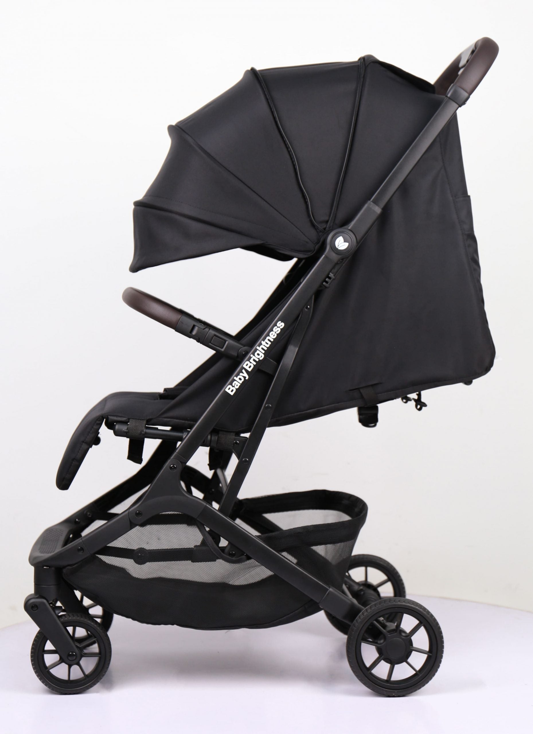 Travel Pram – AirGo Lightweight Stroller with ISOFIX Booster Seat (Black) - image 3