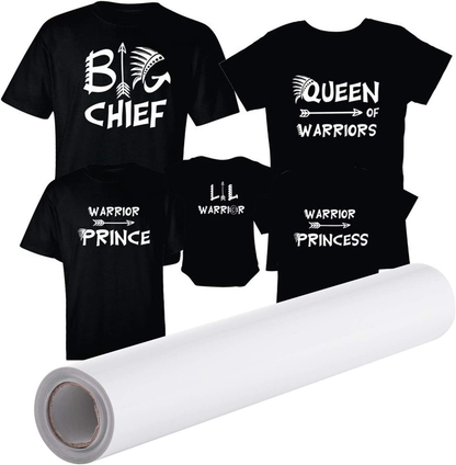 30x300cm Heat Transfer Vinyl Paper - White