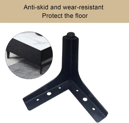 4Pcs Upgraded Metal Furniture Legs 10cm