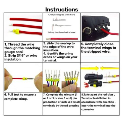 708PCS Car Electrical Wire Connector Kit
