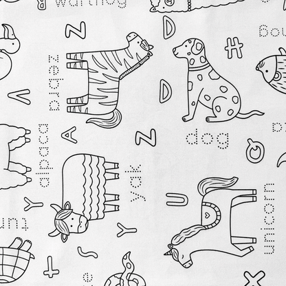 Colour Me Kids - Washable Colouring In Tablecloth Set