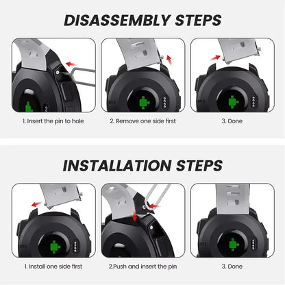 Soft Silicone Strap for the Garmin Instinct 1/2/Solar/Tactical Series (available in 5 colours)