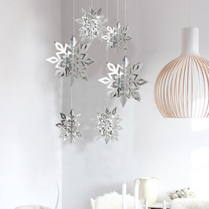 3D Snowflake Christmas Decorations