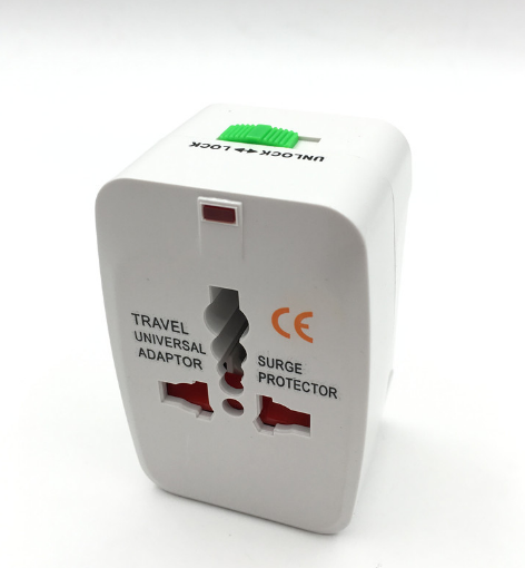 Universal Travel Adapter with Multiple Functions