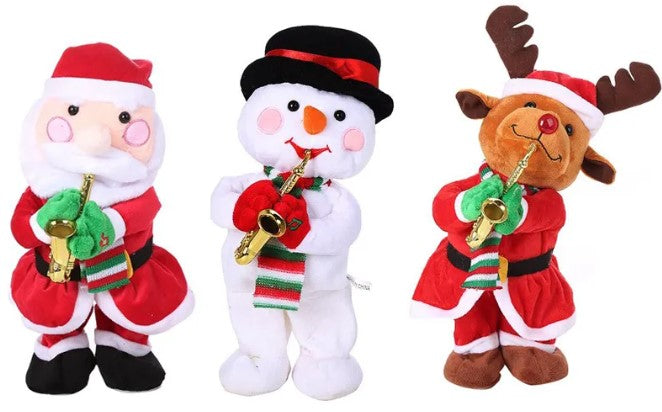 Christmas Theme Electric Saxophone Toy