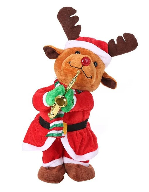 Christmas Theme Electric Saxophone Toy