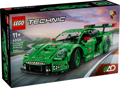 LEGO Technic: Porsche 911 GT3 R REXY AO Racing Car (42224)