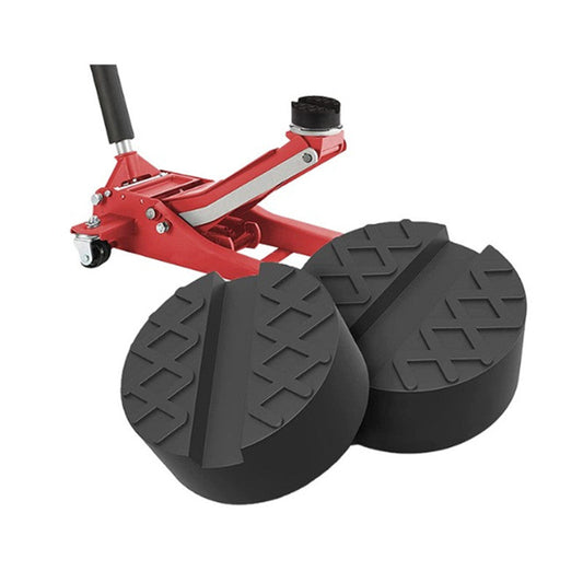 2PCS Floor Jack Rubber Pad, Universal Jack Pad Adapter