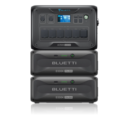 BLUETTI AC500 + 2x B300K | Home Battery Backup