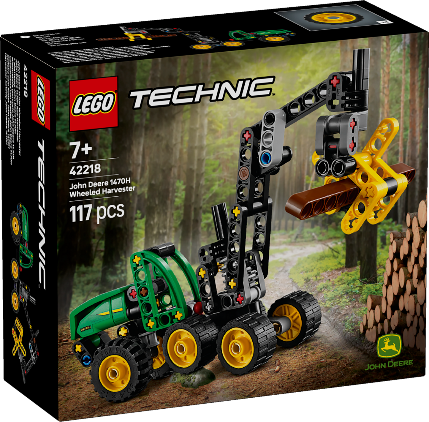 LEGO Technic: John Deere 1470H Wheeled Harvester (42218)