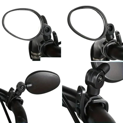 Acrylic Convex Bicycle Handlebar Mirrors (1pc or 2pcs)