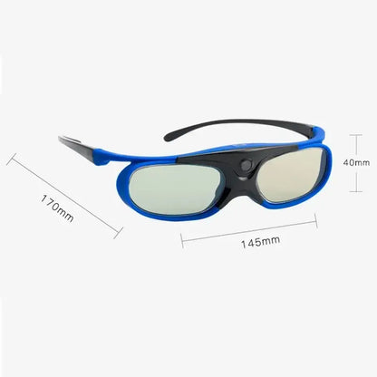 Active Shutter 3D Glasses (96–144Hz) for Projectors