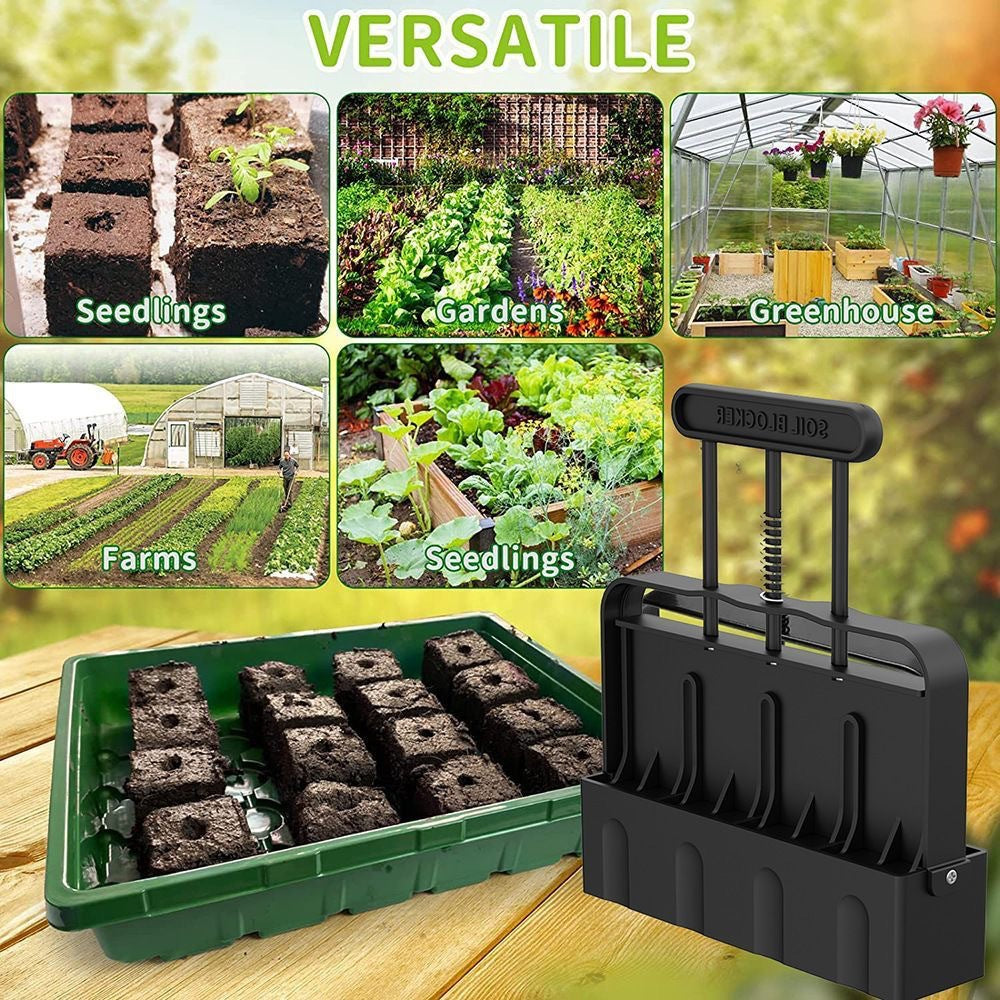 Manual Soil Block Maker for Garden