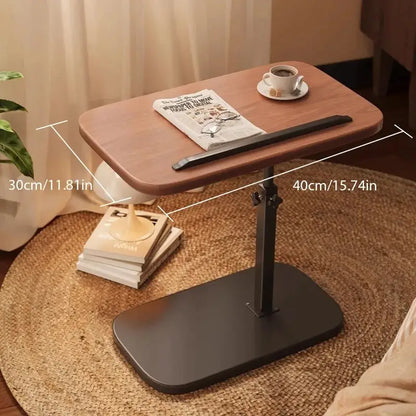 Adjustable Flip-Top Side Table