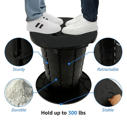 Adjustable Folding Portable Camping Toilet