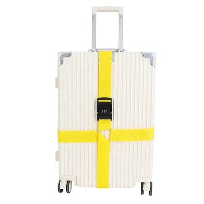 Adjustable Locking Luggage Strap with Buckle (different colours available)