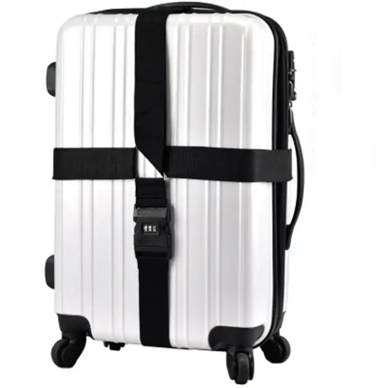 Adjustable Locking Luggage Strap with Buckle (different colours available)