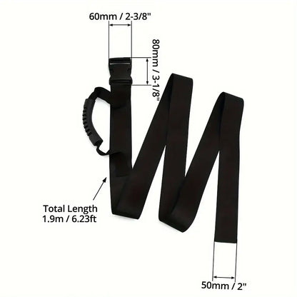 Adjustable Luggage Strap with Handle