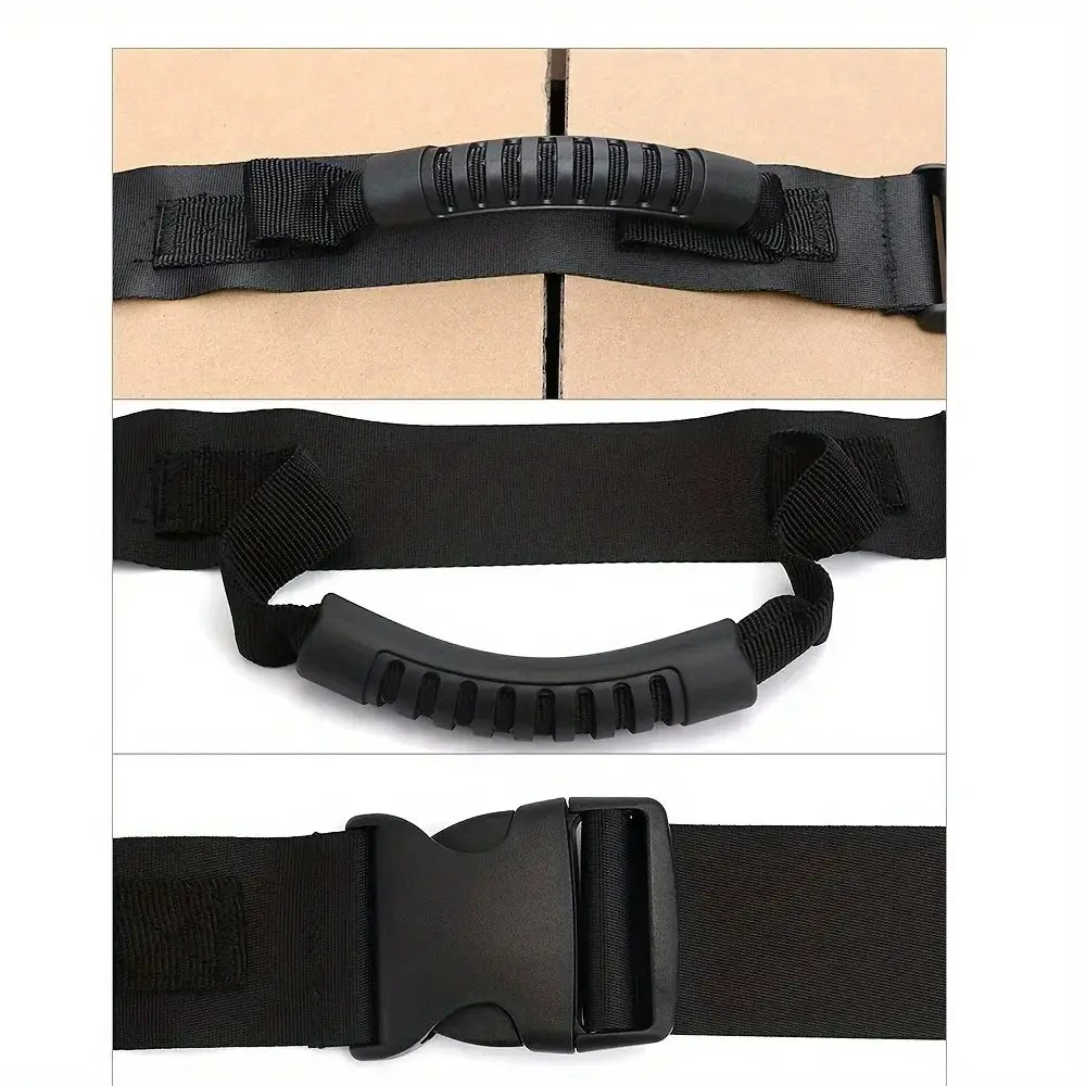 Adjustable Luggage Strap with Handle