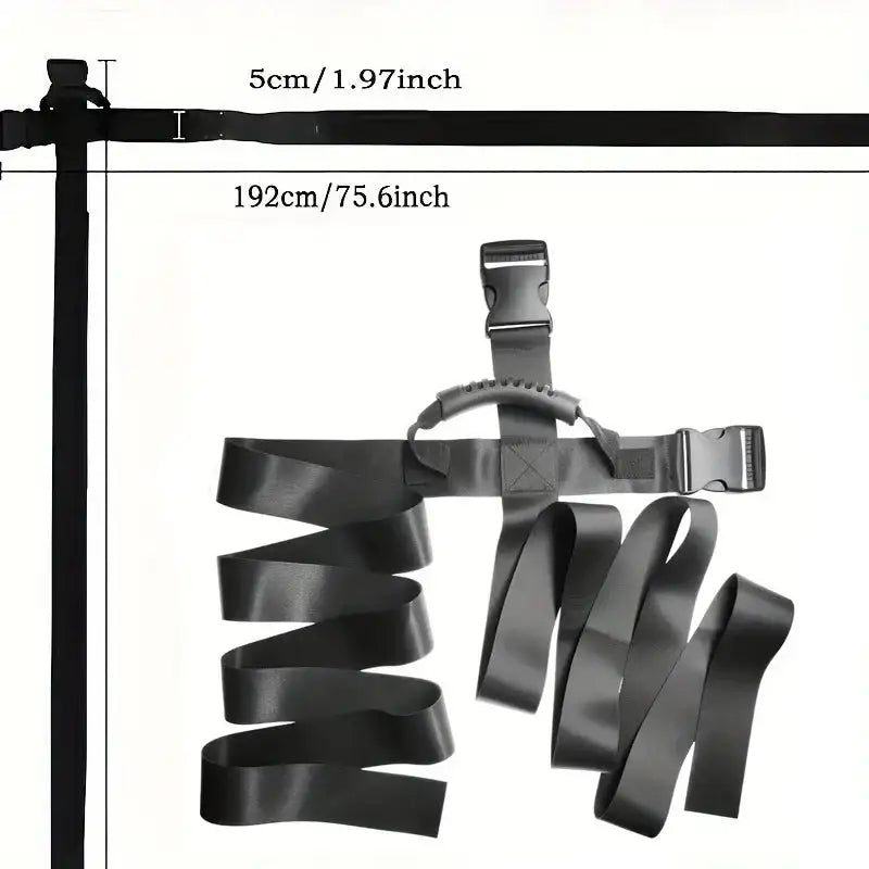 Adjustable Luggage Strap with Handle