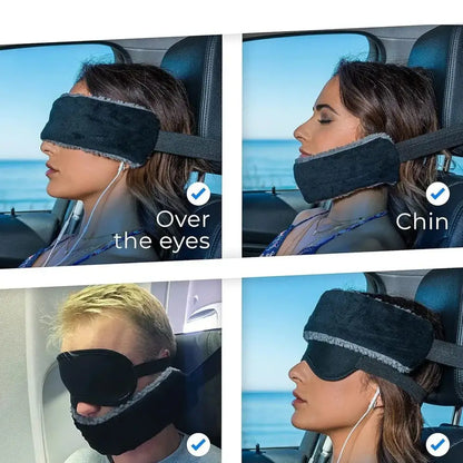 Adjustable Travel Head Support Belt