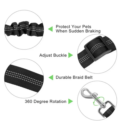 Adjustable Vehicle Harness for Dogs (available in different colors)
