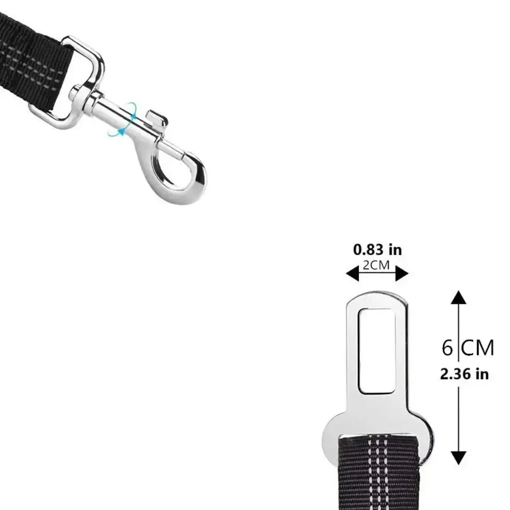 Adjustable Vehicle Harness for Dogs (available in different colors)