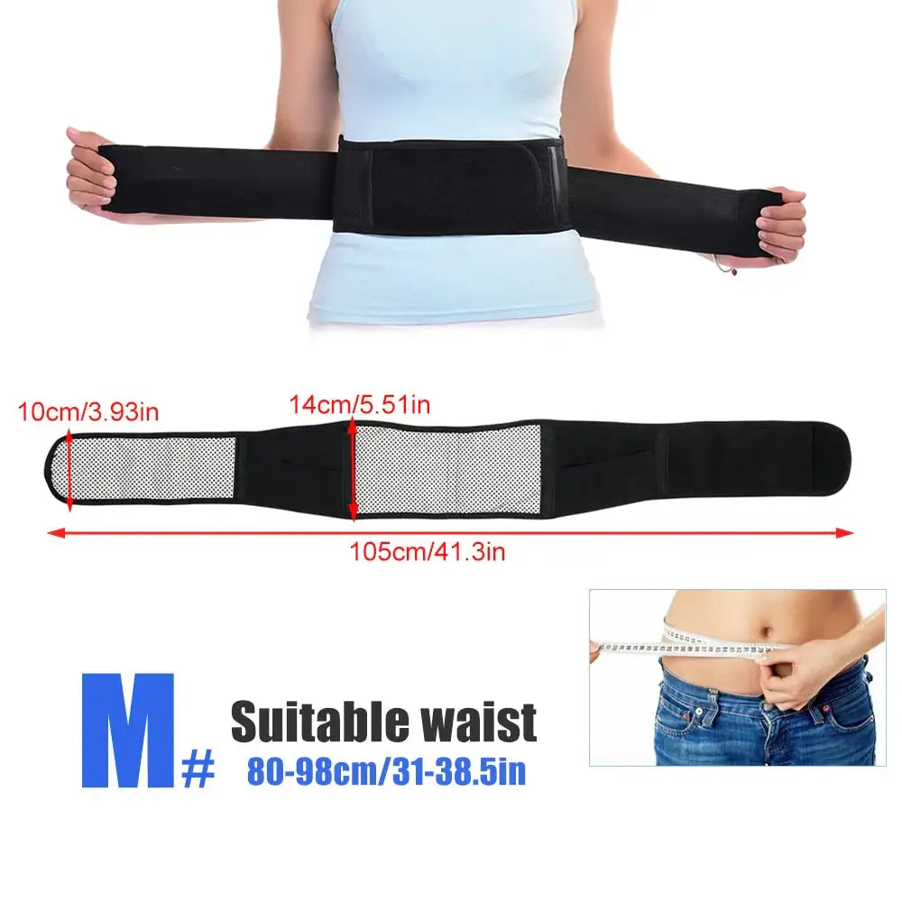Adjustable Heated Waist Belt Brace (different sizes available)