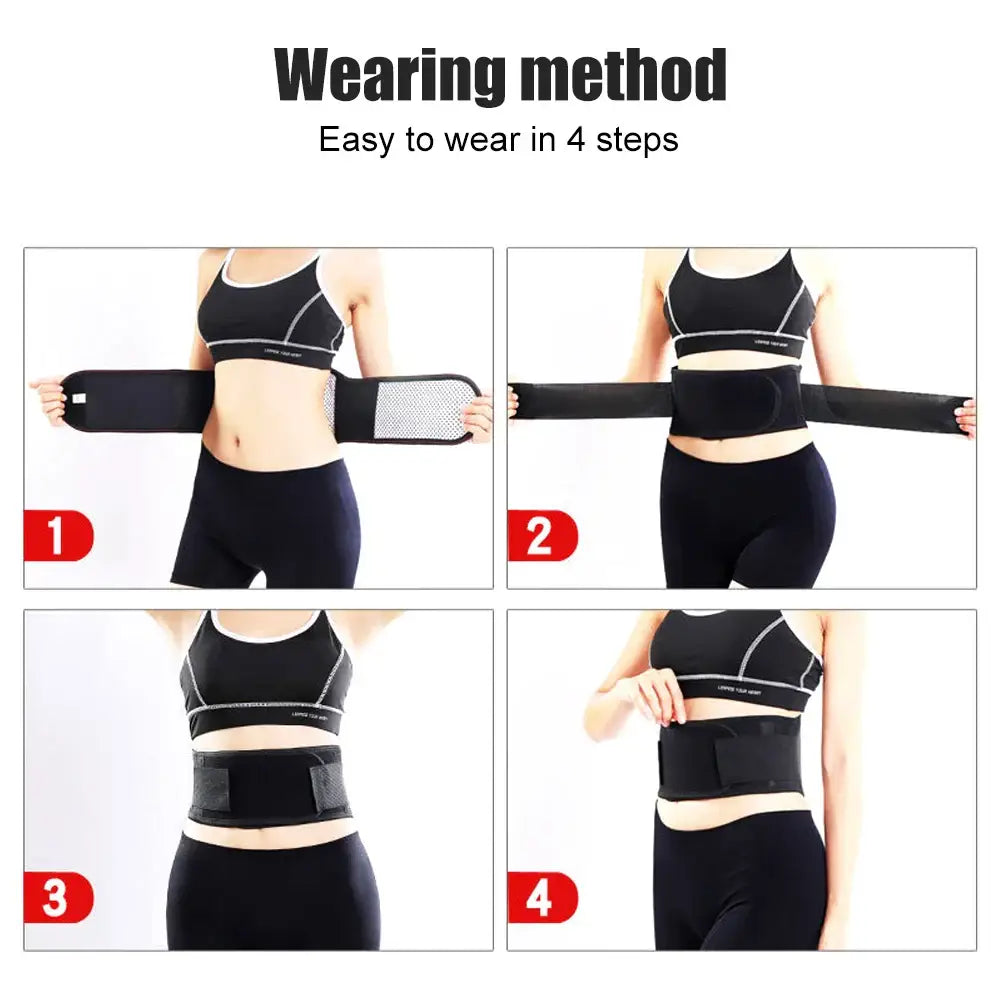 Adjustable Heated Waist Belt Brace (different sizes available)