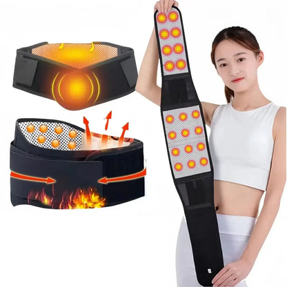 Adjustable Waist Tourmaline Self-Heating Therapy Belt