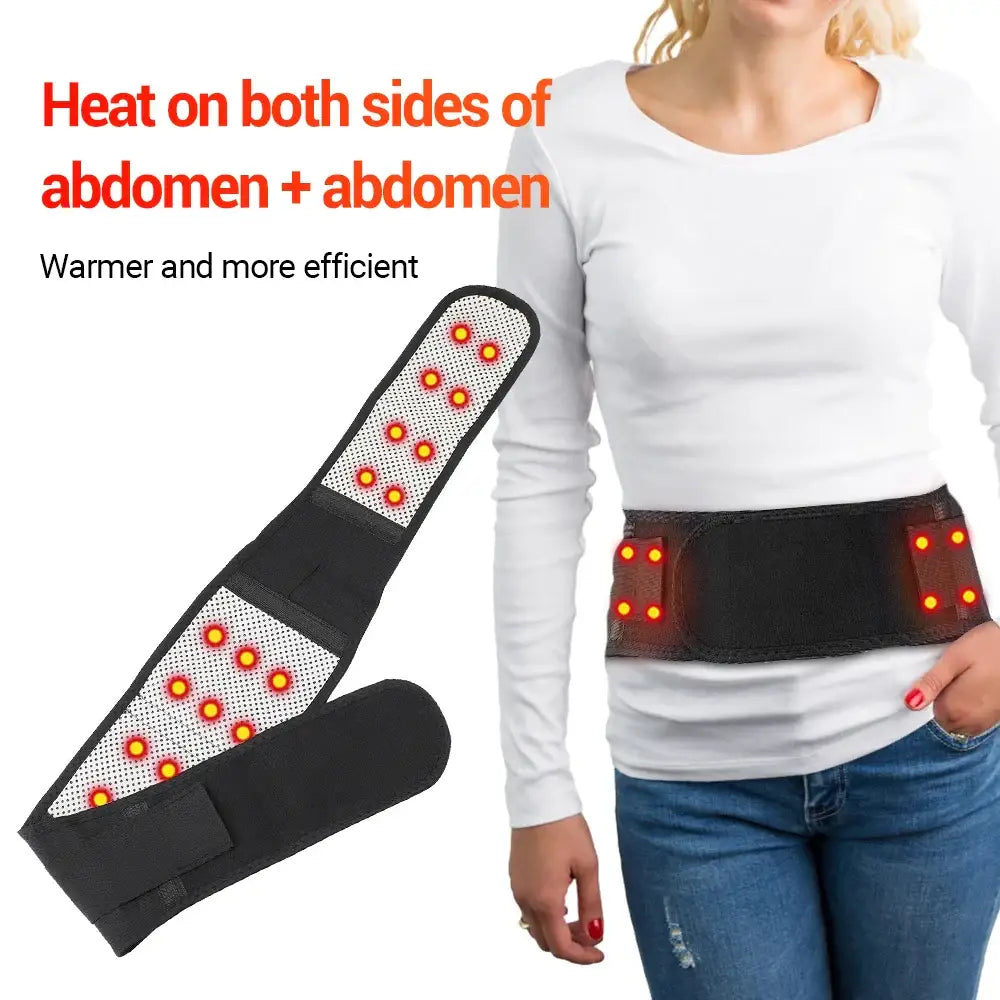 Adjustable Waist Tourmaline Self-Heating Therapy Belt