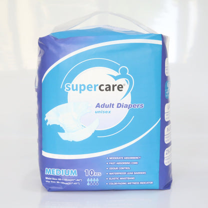 SuperCare Adult Diapers Size Medium