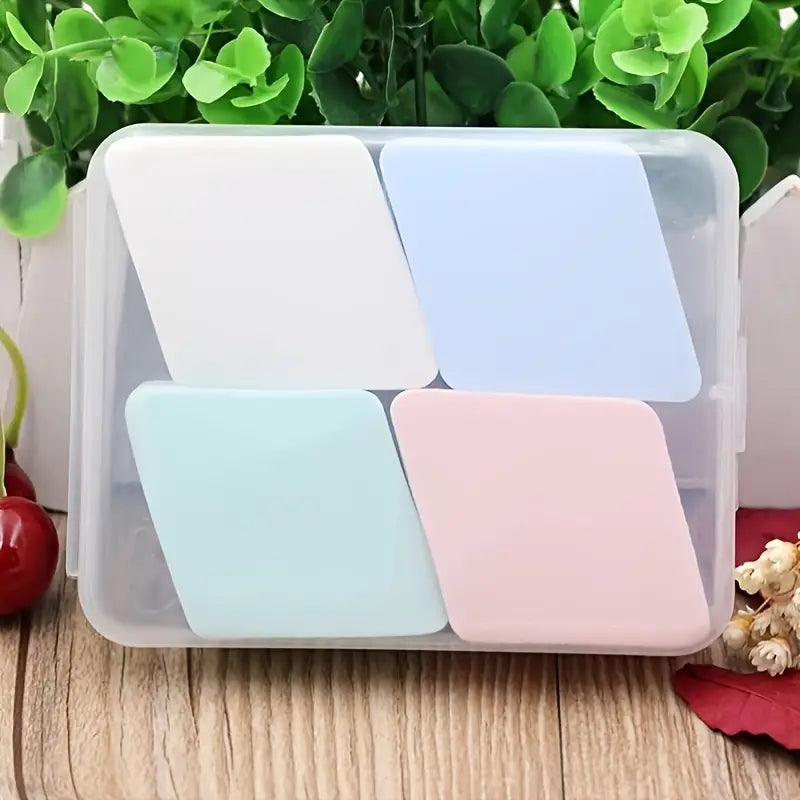 4PCS Smooth Makeup Puff Powder Blending Applicator Set