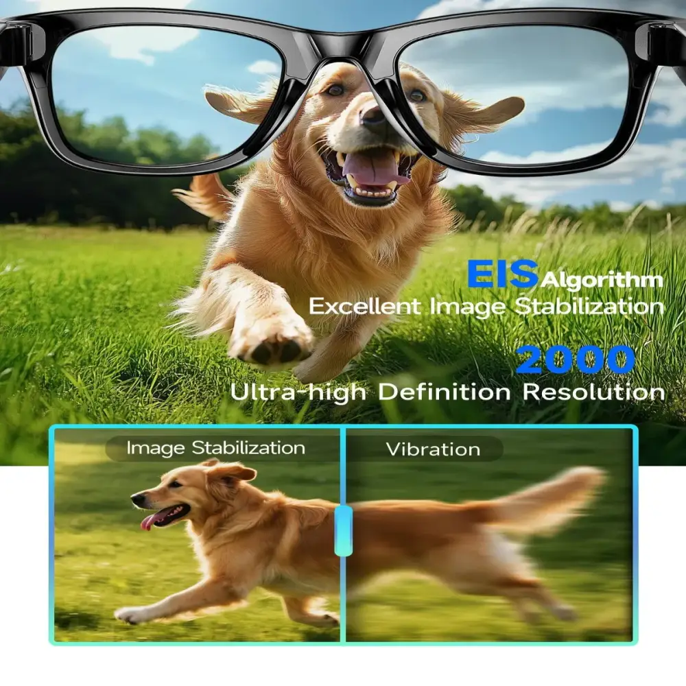 AI Smart Glasses – 4K Camera, Translation, Music & Calls (4 models available)