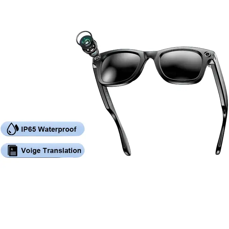 AI Smart Glasses – 4K Camera, Translation, Music & Calls (4 models available)