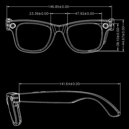 AI Smart Glasses – 4K Camera, Translation, Music & Calls (4 models available)