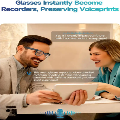 AI Smart Glasses 800W Camera – Photo/Video & Calls (different models available)