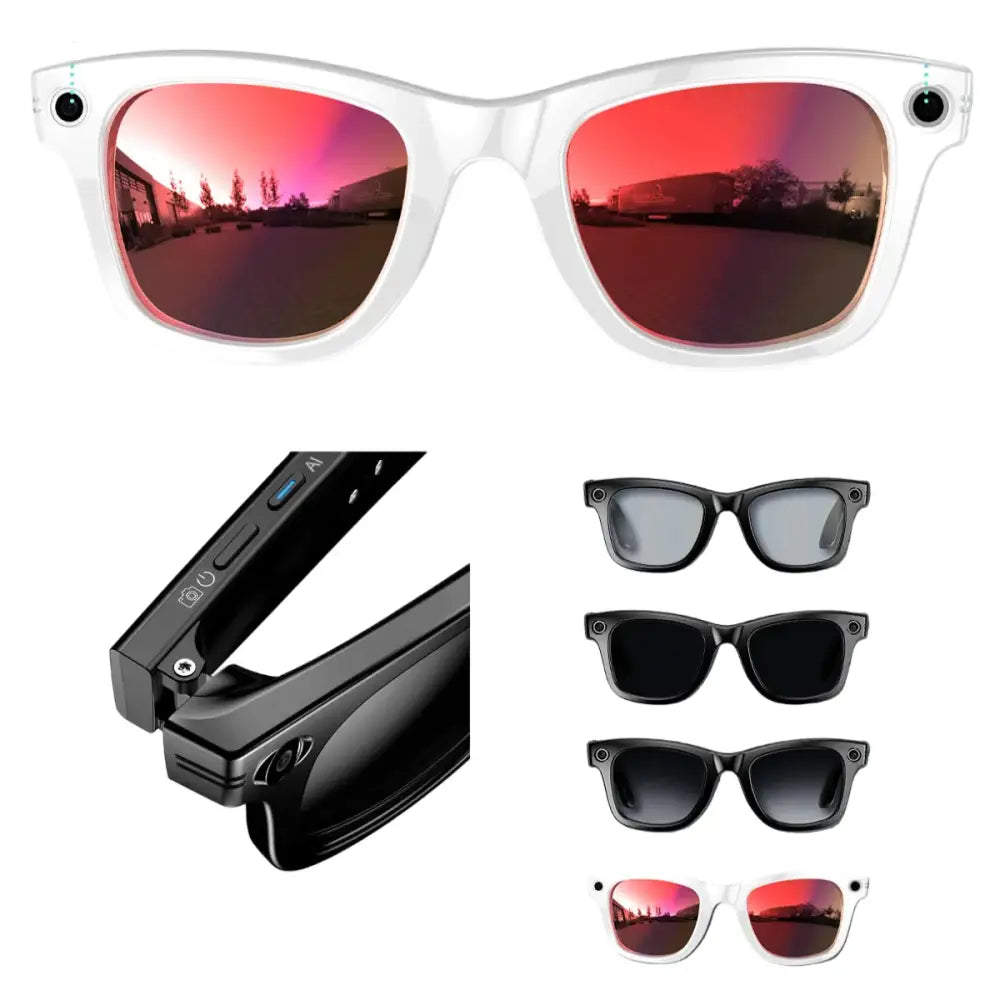AI Smart Glasses 800W Camera – Photo/Video & Calls (different models available)