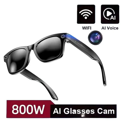 AI Smart Glasses 800W Camera – Photo/Video & Calls (different models available)