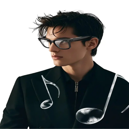 AI Smart Glasses with 5MP Camera & Bluetooth