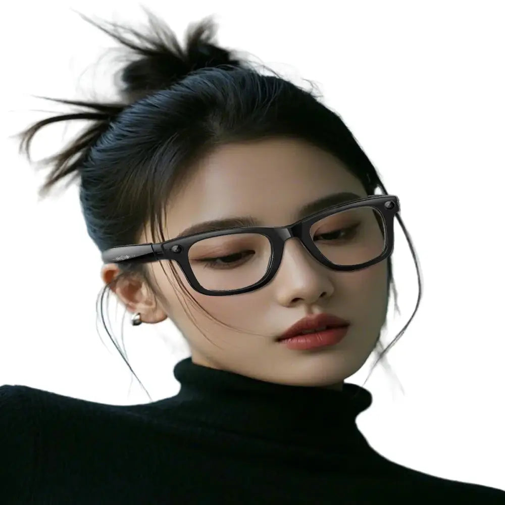 AI Smart Glasses with 5MP Camera & Bluetooth