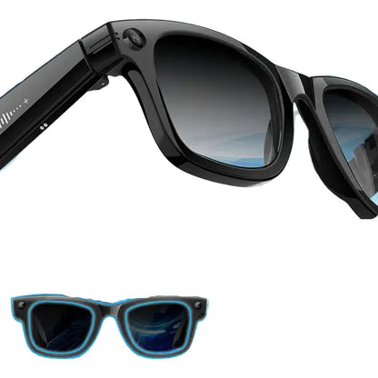 AI Smart Glasses with 5MP Camera & Bluetooth