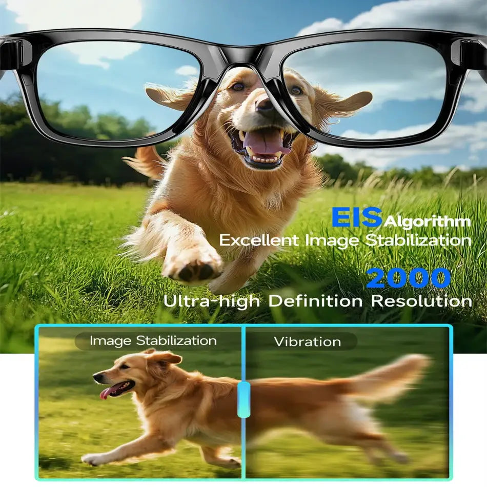 AI Smart Glasses with Camera & Bluetooth Call (different models available)