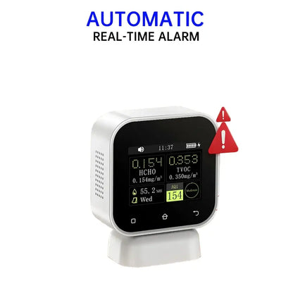 Air Quality Monitor – Real-Time Formaldehyde & TVOC Tester