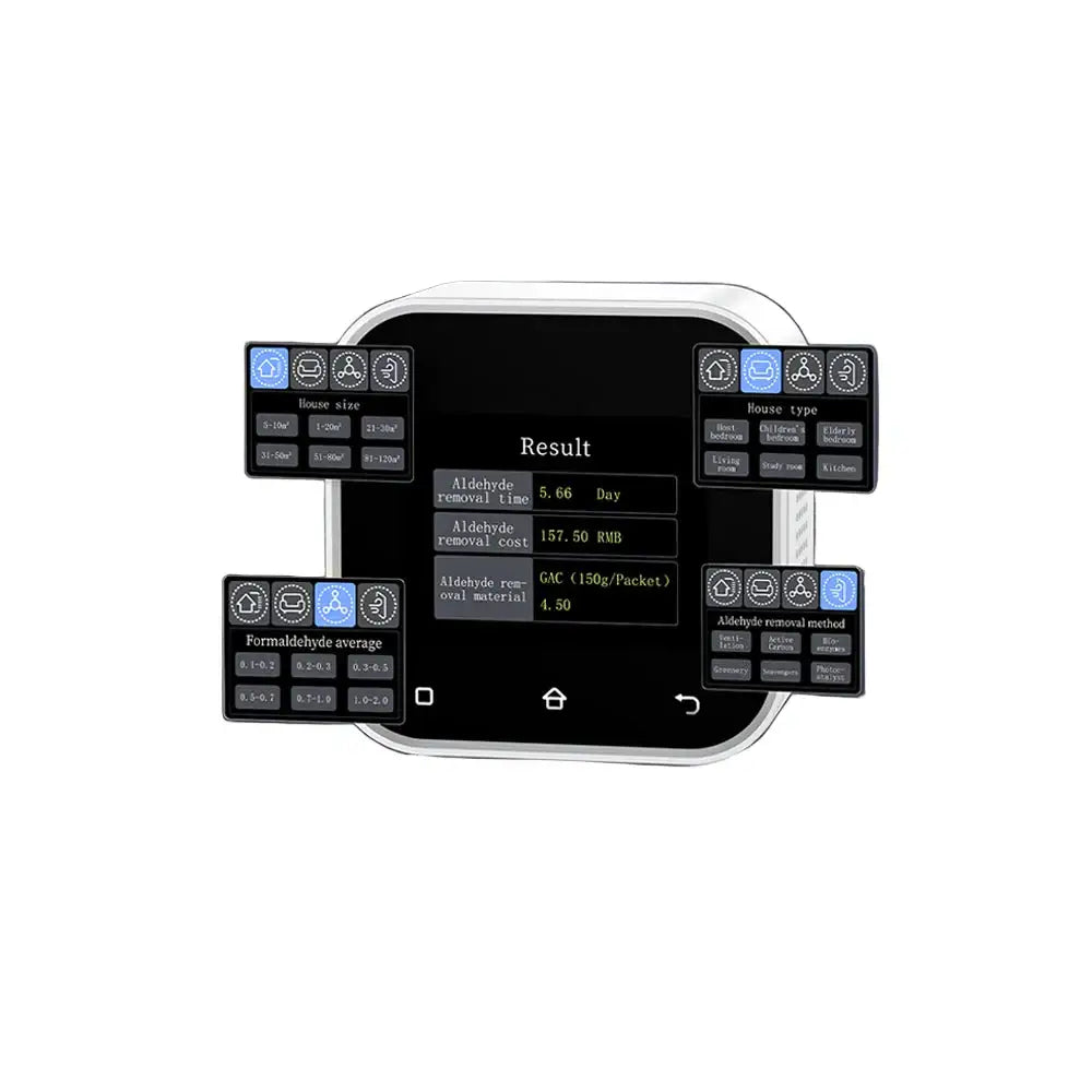 Air Quality Monitor – Real-Time Formaldehyde & TVOC Tester