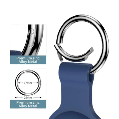 Air Tag Holder with Keyring – For Pets & Luggage