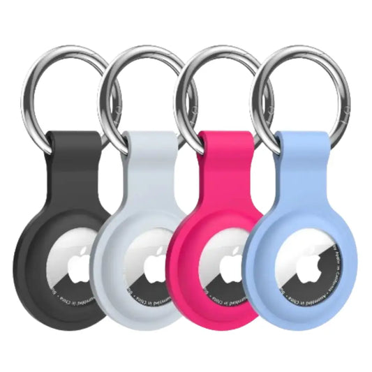 Air Tag Holder with Keyring – For Pets & Luggage