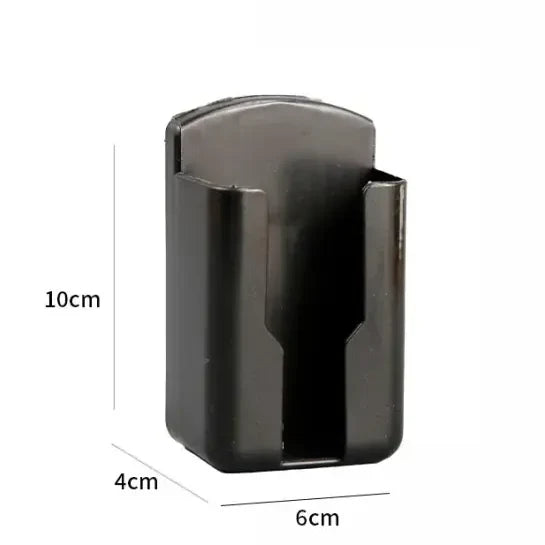 No-Drill Wall-Mounted Remote Control Holder