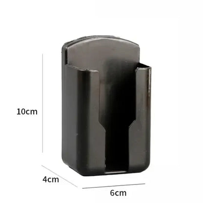 No-Drill Wall-Mounted Remote Control Holder